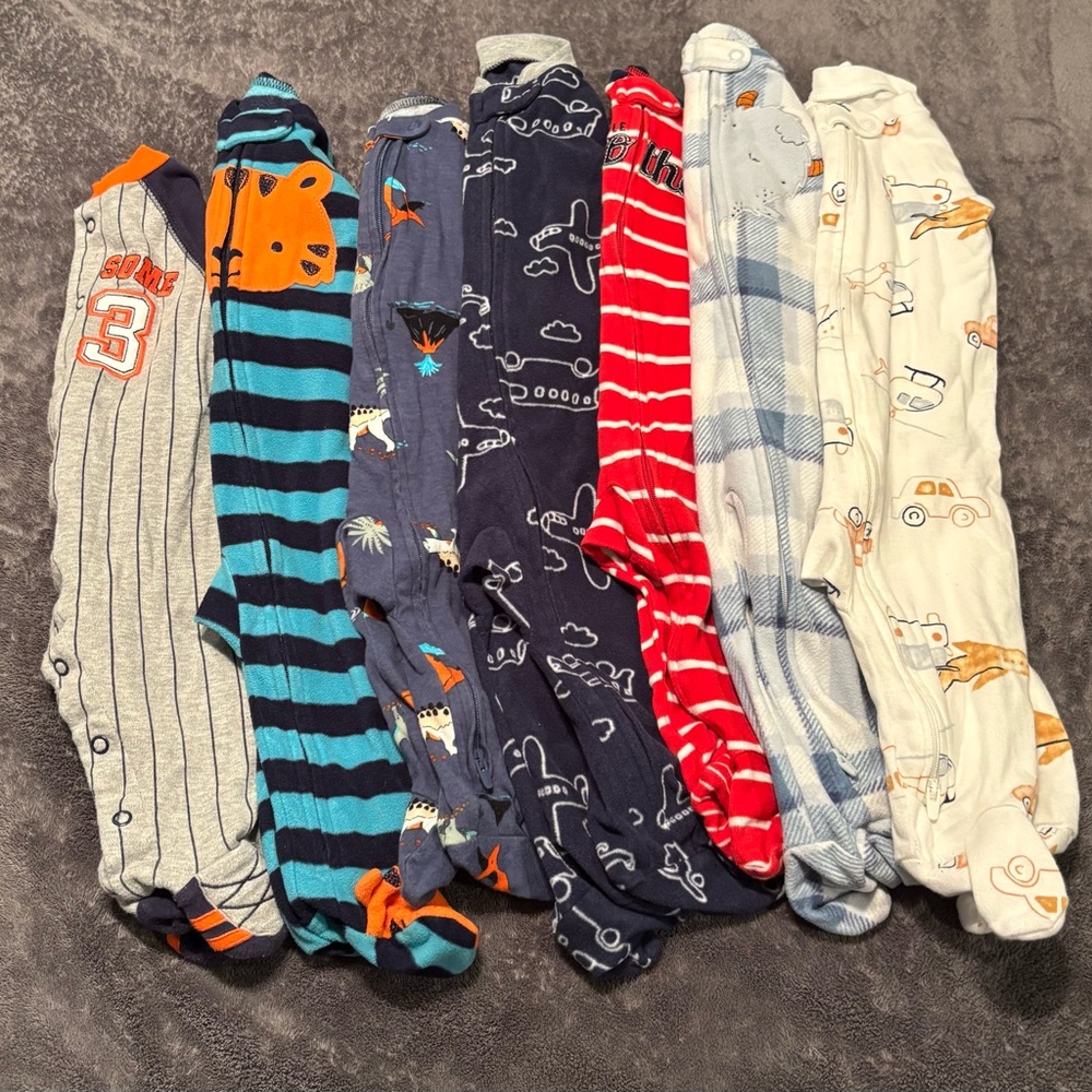 Colorful Baby Boy Pajamas Bundle